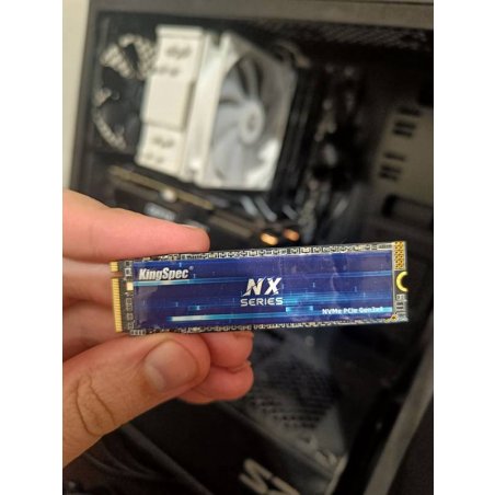 Накопитель SSD KingSpec NX-512, 512Gb, PCIe 3.0 x4, M.2 2280, NVMe, R/W 3400/3100