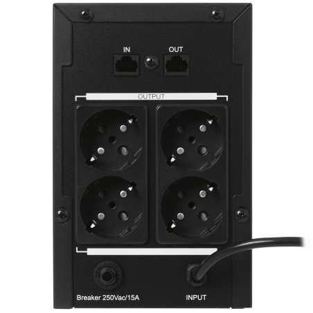 Источник бесперебойного питания ExeGate SpecialPro Smart LLB-2000.LCD.AVR.EURO.RJ 2000VA/1200W, LCD, AVR, 4 евророзетки, RJ45/11, черный