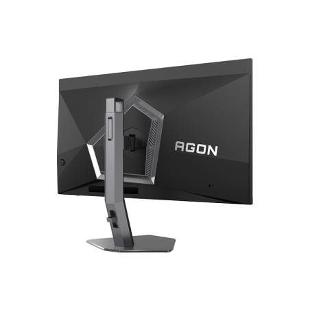 Монитор 26.5" AOC AGON PRO AG276QSD QD-OLED 2560x1440, 360 Гц, 0.03 мс, 16:9, 1000 кд/м², 2xHDMI 2.1, 2xDP 1.4, 3.5 Jack, USB Hub (2x USB 3.2 Gen1), динамики (2x5 Вт), HDR10, FreeSync, черно-серый