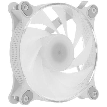 Вентилятор для корпуса GMNG GG-CF120ARGb4-PWMWH белый, 120 мм, 2000 об/мин, 26 дБ, 4 pin