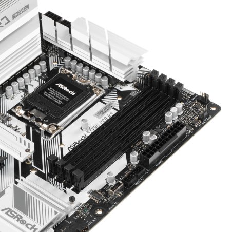 Материнская плата ASRock B760 Pro RS/D4, LGA 1700, Intel B760, 4xDDR4, 4xSATA, 3xM.2, 1xPCI-E 4.0 x16, 1xPCI-E 4.0 x4, 1xPCI-E 3.0 x1, 1xDP, 1xHDMI, 1x 2.5Gb LAN, 2xUSB 2.0, 5xUSB 3.2 Gen 1, 3x3.5 мм, 7.1, Standard-ATX