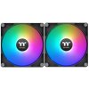 Вентилятор для корпуса Thermaltake CT120 Sync Reverse ARGb 120х120x25 черный 4-pin 31.2дБ (упак.:2шт) (CL-F173-PL12SW-A) Ret