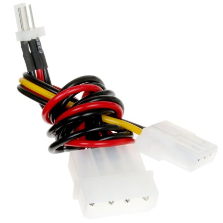 Кабель питания Cablexpert CC-PSU-5, для вентилятора 12V, molex -> molex + 2pin, 15см