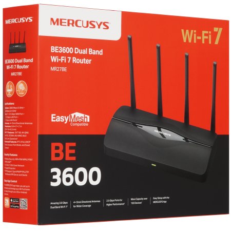 Двухдиапазонный маршрутизатор Wi-Fi Mercusys MR27BE