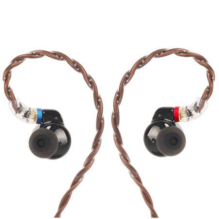 Наушники вкладыши Fiio FD3 1.2м черный/медный проводные в ушной раковине