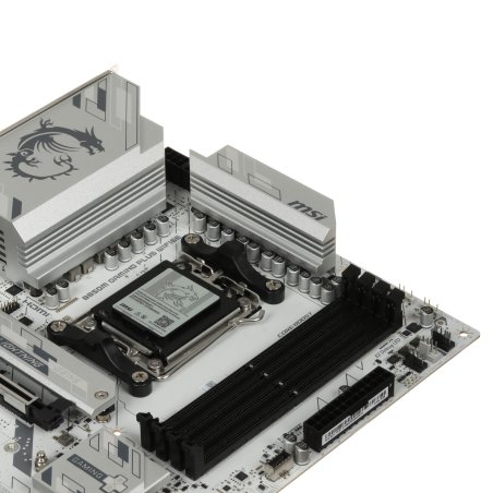 Материнская плата MSI B850M GAMING PLUS WIFI6E, AM5, AMD B850, 4xDDR5, 4xSATA, 2xM.2, 1xPCIe 4.0 x16, 2xPCIe x1, 1xDP, 1xHDMI, 1x2.5Gb LAN, Wi-Fi 6E, Bluetooth 5.3, 4xUSB-A 5Gbps, 3xUSB-A 10Gbps, 1xUSB-C 10Gbps, 3x3.5 мм, 7.1, mATX