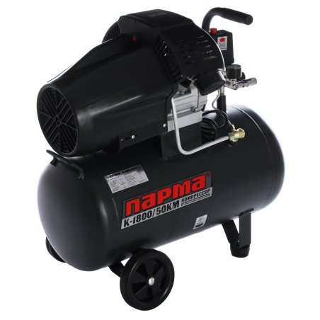 Компрессор поршневой Парма K-1800/50КМ масляный 285л/мин 50л 1800Вт серый/черный