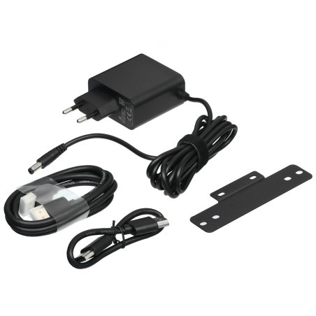 Кронштейн настенный и на столб монтажной лентой регулируемый угол наклона диаметр трубы 40мм серый для уличного светильника