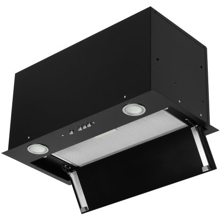 Вытяжка встраиваемая Elikor Cube 60П-1000 черный, 60 см, 1000 куб. м/ч, 54 дБ
