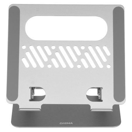 Подставка для ноутбука Digma D-NS100 17" 240x220x50мм 608г алюминий серый