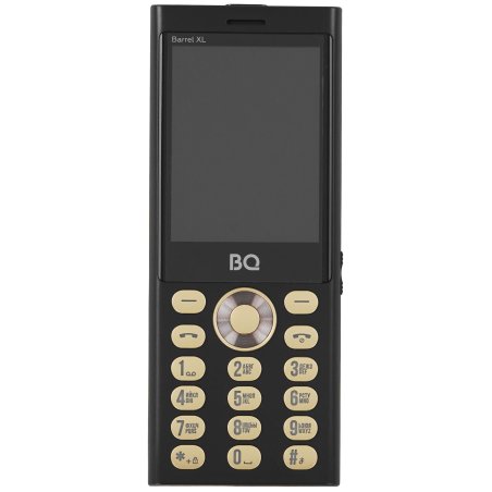 Мобильный телефон BQ 2458 Barrel L черный/золотистый