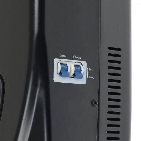 Стабилизатор напряжения Rucelf SDW.II-6000-L 6кВА однофазный черный (SDWII-6000-L)