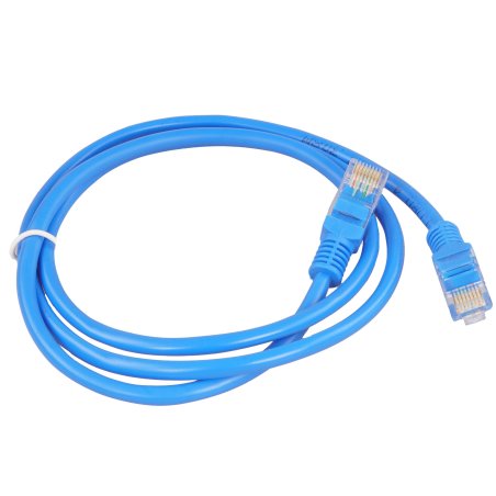 Патч-корд CCA light UTP Гарнизон PC-UTP-5e-1-B кат.5e, 1м, литой, многожильный синий