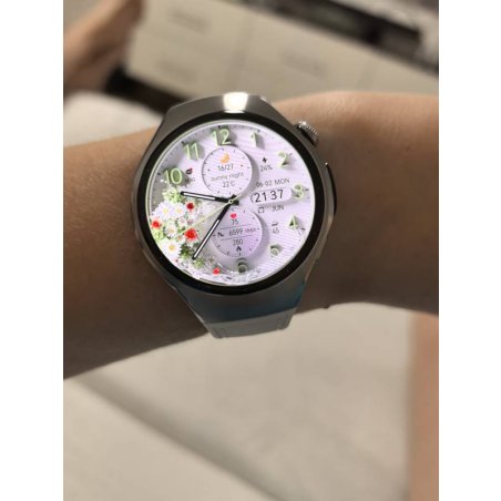 Умные часы HUAWEI Watch 5 Soc-L29L, 1.38" AMOLED, 4G, GPS, IP69, бежевый