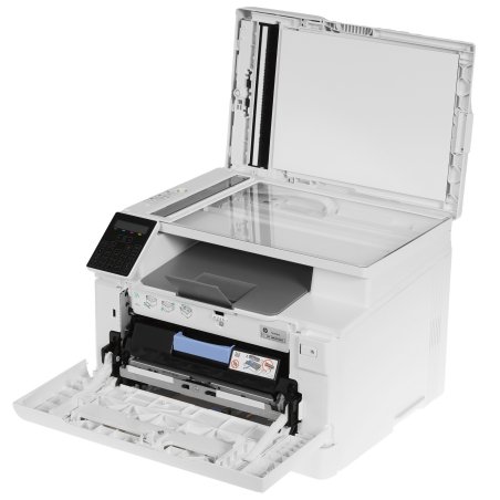 МФУ лазерное HP Color LaserJet Pro M183fw (7KW56A), A4, цветной, печ. до 16 стр/мин., скан. до 15 стр/мин. (ч/б) 8 стр/мин. (цвет), 600 x 600 dpi (печать) 1200x1200dpi (скан.), USB, RJ-45, Wi-Fi, Air Print, Mopria