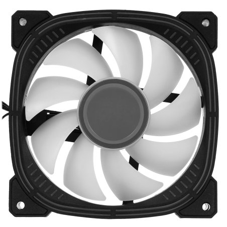 Вентилятор для корпуса Formula Nulight 12WH ARPW ARGb белый, 120 мм, 1500 об/мин, 25.34 дБ, 4 pin