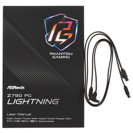Материнская плата ASRock Z790 PG Lightning, LGA 1700, Intel Z790, 4xDDR5, 4xSATA, 4xM.2, 1xPCI-E 5.0 x16, 1xPCI-E 4.0 x16, 3xPCI-E x1, 1xHDMI, 1x 2.5Gb LAN, 5xUSB-A 3.2 Gen 1, 1xUSB-A 3.2 Gen 2, 1xUSB-A 2.0, 1xUSB-C 3.2 Gen 2x2, 3x3.5 мм, 7.1, ATX