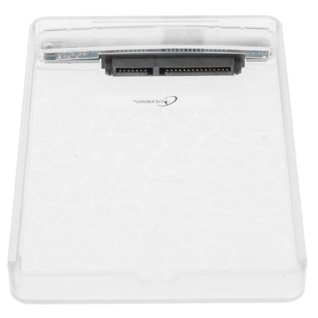 Внешний корпус 2.5" Gembird EE2-U3S-32P, прозрачный, USB 3.0, SATA, пластик