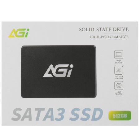 Накопитель SSD AGi SATA-III 512GB AGI512G25AI238 AI238 2.5"