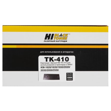 Картридж для Kyocera KM-1620/1650/2020/2035/2050 (Hi-Black) NEW TK-410, 15К