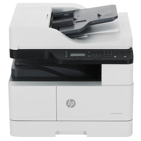 МФУ лазерное HP LaserJet MFP M443nda (8AF72A), A3, ч/б, печ. до 25 стр/мин. (А4) до 13 стр/мин. (А3), скан. до 21 стр/мин., 1200 x 1200 dpi (печать) 600x600dpi (скан.), USB, RJ-45