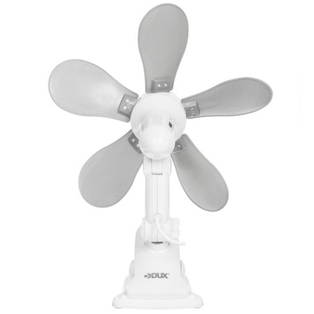 Вентилятор настольный DUX DX-07 7 Вт, белый/серый