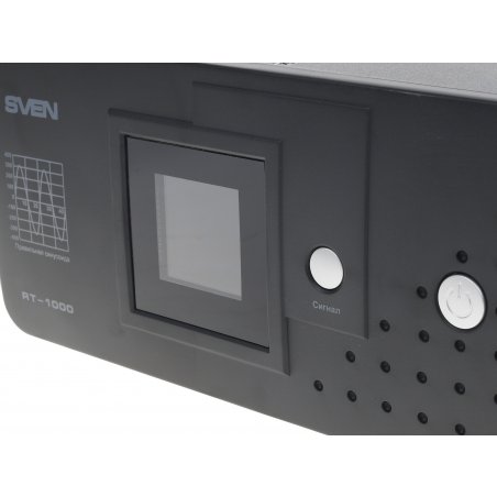 Источник бесперебойного питания SVEN RT-1000 черный