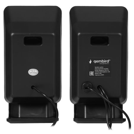 Акустическая система Gembird SPK-510, черный, 6 Вт, рег. громкости, разъем для наушников,USB-питание