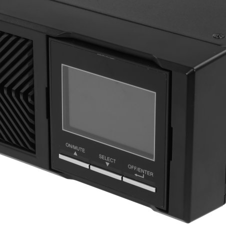 Источник бесперебойного питания Systeme Electriс Smart-Save Online SRV, 1000VA/900W, On-Line, Rack 2U(Tower convertible), LCD, Out: 6xC13, SNMP Intelligent Slot, USB, RS-232