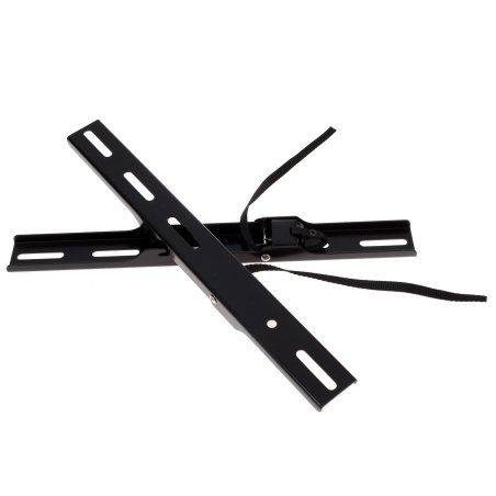 Кронштейн для телевизора Holder LCD-F6608 черный 42"-65" макс.45кг настенный фиксированный