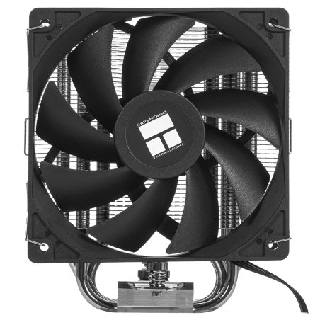 Кулер для процессора Thermalright Burst Assassin 120 SE черный/серебристый (4-pin PWM, 148мм, Al/Cu, 6x6мм, 1x120мм, 66.17CFM, 25.6dBA, 1550RPM, S: 1851/1700/1200/115X, AM5/AM4)