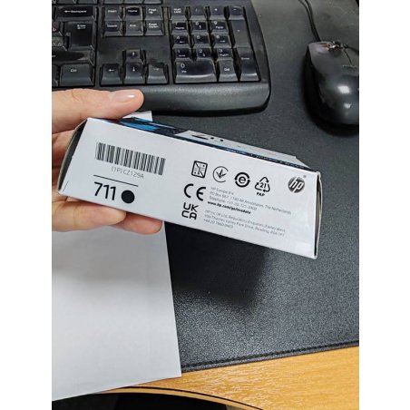 Картридж струйный HP №711 CZ132A желтый для HP DJ T120/T520 (29мл)