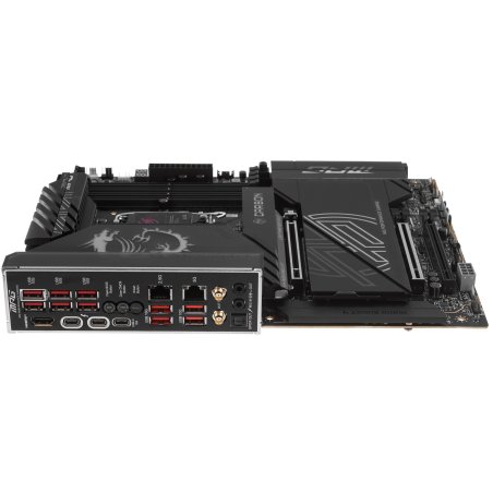 Материнская плата MSI MPG X870E CARBON WIFI, AM5, AMD X870E, 4xDDR5, 4xSATA, 4xM.2, 1xPCIe 5.0 x16, 1xPCIe 5.0 x4, 1xPCIe 4.0 x4, 1xHDMI, 2xUSB-C, 2x1Gb LAN, 9xUSB 3.2 Gen 2, 2xUSB4, 2x3.5 мм, 7.1, ATX