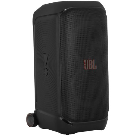Портативная акустика JBL PartyBox Stage 320 /240 Вт/4жинамика/Bluetooth 5.3/USB/3.5 мм/влагозащита IPX4/подсветка/до 18ч.работы/черный (JBLPBSTAGE320EP)