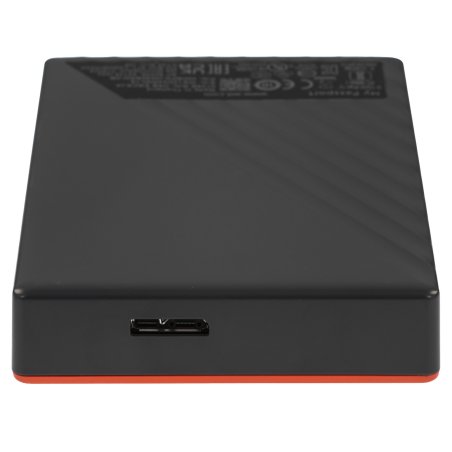 Внешний HDD 2.5" Western Digital My Passport, 5TB, USB 3.2 Gen 1 Type-A, 5400 rpm, красный/черный