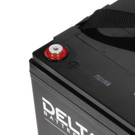 Аккумуляторная батарея Delta DT 1275 напряжение 12В, емкость 75А·ч (259х169х213мм)