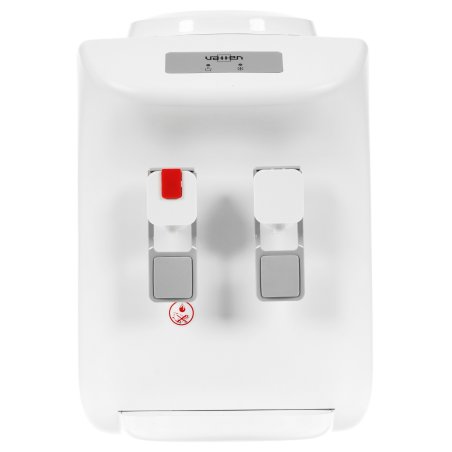 Кулер для воды Vatten D27WE, настольный, НАГРЕВ/ОХЛАЖДЕНИЕ ЭЛЕКТРОННОЕ, 2 крана, белый, 7025