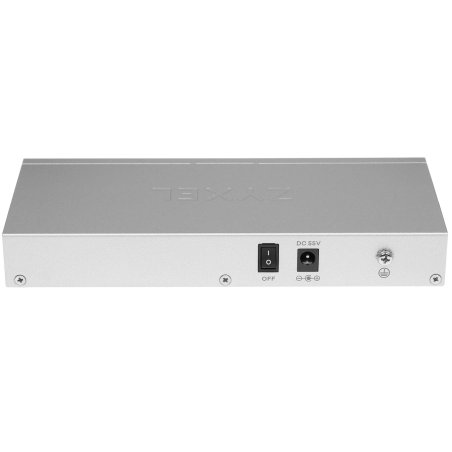 Коммутатор Zyxel GS1200-8HP V2 8 Port Gigabit PoE+ webmanaged Switch, 4x PoE, 60 Watt