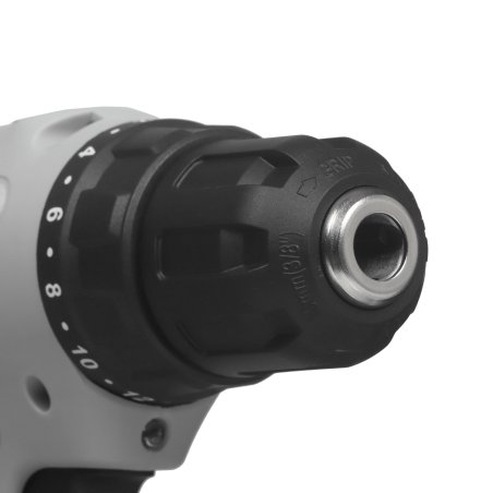 Дрель-шуруповерт аккумуляторная ИНТЕРСКОЛ ДА-10/18ЭР 35 ПРОМО, 18В, 1400 об/мин, с 2 АКБ 2 Ач и ЗУ