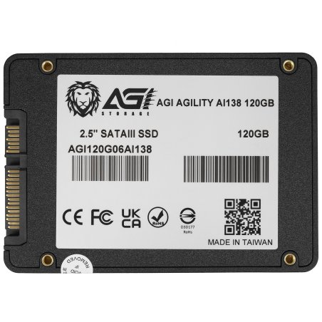 Накопитель SSD AGi SATA-III 1TB AGI1T0G25AI238-CB AI238 2.5"