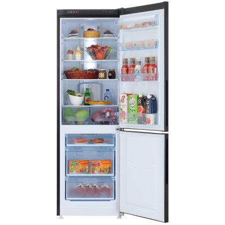 Холодильник Pozis RK FNF-170 черный двухкамерный 220/94 л морозилка снизу