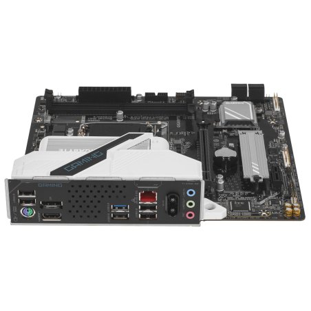 Материнская плата Gigabyte H810M Gigabyte WIFI6, LGA1851, Intel H810, 2xDDR5, 4xSATA, 1xM.2, 1xPCIe 4.0 x16, 1xPCIe 3.0 x1, 1xDP, 1xHDMI, 1x2.5Gb LAN, Wi-Fi 6, Bluetooth 5.3, 1xUSB-C 5Gbps, 1xUSB-A 5Gbps, 9xUSB-A 2.0, 3x3.5 мм, 7.1, mATX