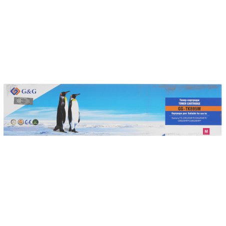 Картридж лазерный G&G GG-TK895M пурпурный (6000стр.) для Kyocera Mita FS C8020/C8020MFP/C8025/C8025MFP/C8520/C8520MFP/C8525/C8525MFP