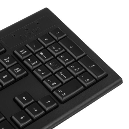 Клавиатура проводная A4Tech KR-85 USB черный
