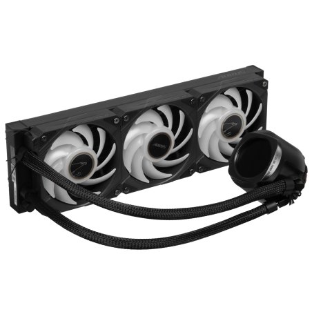 Система водяного охлаждения Gigabyte AORUS WATERFORCE X II 360I белый, 3 x 120мм ARGb Fan, sTR5, RTL (9JAWTX2360I-00-10)