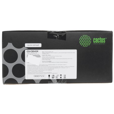 Картридж лазерный Cactus CS-C8543X черный (30000стр.) для HP LJ 9000/9040/9050