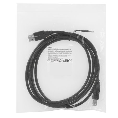 Кабель Defender USB04-06p.bagКабель USB 2.0 для соед. 1.8м AM/BM, пакет