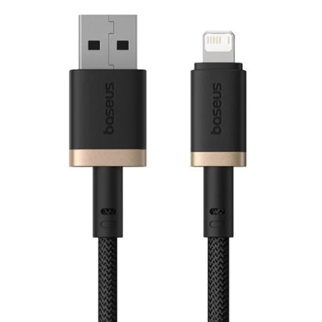 Baseus Dura Series Fast Charging Cable USB to iP 2.4A 1m Gold+Black P10377801U01-00