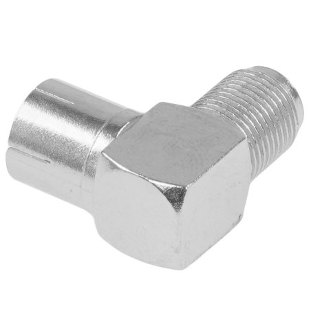 Переходник антенный, (гнездо F - гнездо TV), угловой (1шт.) (пакет) PROconnect