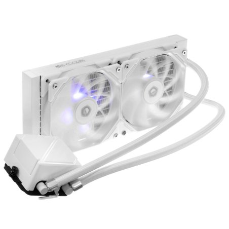 Жидкостная система охлаждения для процессора ID-COOLING DASHFLOW 360 BASIC WHITE белый 120мм алюминий+медь 1800rpm 35.2db 4-pin 350W